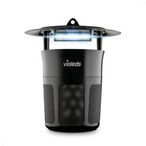 PhatroyYee Mosquito Zapper Solar 4500V — Recarregável, à Prova d’Água
