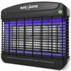 PhatroyYee Mosquito Zapper Solar 4500V — Recarregável, à Prova d’Água
