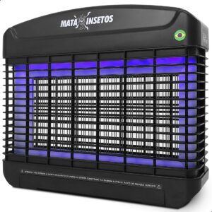 PhatroyYee Mosquito Zapper Solar 4500V — Recarregável, à Prova d’Água